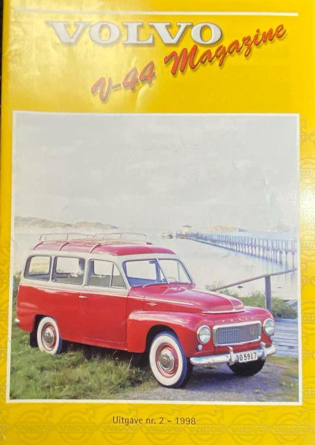 Volvo V-44 Magazine - Uitgave nr. 2 - 1998, Boeken, Auto's | Folders en Tijdschriften, Gelezen, Volvo, Verzenden