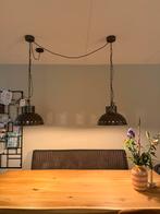 2 industriële lampen zgan, Huis en Inrichting, Ophalen of Verzenden, Zo goed als nieuw, 75 cm of meer