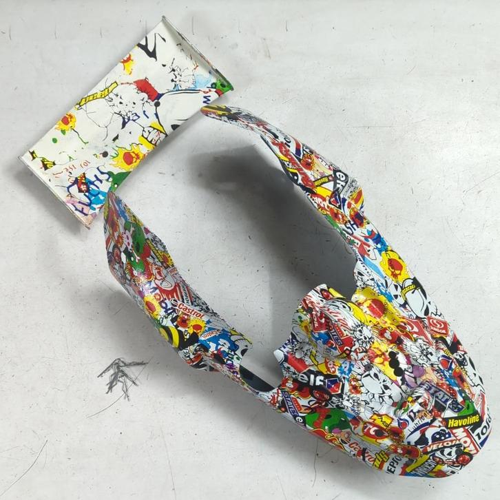 FG Baja 4wd kap & vleugel met Hydro-dip graphics (Baja 2wd?), Hobby en Vrije tijd, Modelbouw | Radiografisch | Auto's, Gebruikt