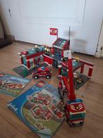 Lego grote brandweer garage 7945, Kinderen en Baby's, Speelgoed | Duplo en Lego, Ophalen, Zo goed als nieuw, Complete set, Lego