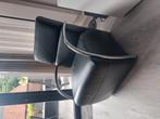 Leren stoel, Huis en Inrichting, Fauteuils, Ophalen, Zo goed als nieuw, 50 tot 75 cm