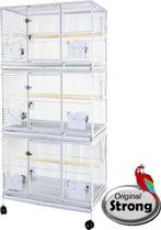 Vogelkooi Strong Myra | Wit | Levering mogelijk!, Dieren en Toebehoren, Vogels | Hokken en Kooien, Ophalen of Verzenden, Zo goed als nieuw