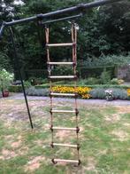 Touwladder van ruim 3 meter lang, Gebruikt, Ophalen of Verzenden, Ladder, Opvouwbaar of Inschuifbaar