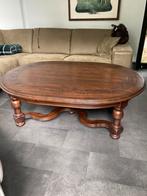 Prachtige ovale koloniale Salontafel, Huis en Inrichting, Ophalen, 100 tot 150 cm, 50 tot 100 cm, Zo goed als nieuw