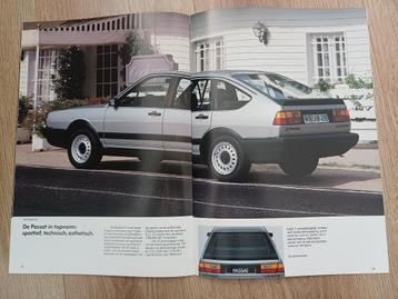 VW Passat brochure uit 1987 beschikbaar voor biedingen