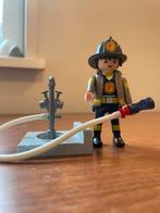 Playmobil Brandweerman met Brandkraan, Kinderen en Baby's, Speelgoed | Playmobil, Ophalen of Verzenden, Gebruikt, Los playmobil