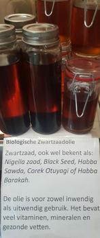 Zwartzaad olie biologisch is Puur, Diversen, Ophalen of Verzenden