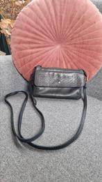 Leren clutch Giuliano, Ophalen of Verzenden, Zo goed als nieuw, Zwart, Avondtasje
