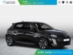 Peugeot 208 Hybrid 100 e-DCS6 Allure, 1199 cc, Met garantie (alle), 100 pk, Zwart