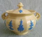 Hackwood suikerpot keramiek uit Engeland 11,5 cm hoog, Antiek en Kunst, Ophalen of Verzenden