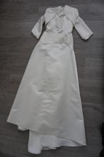 Prachtige Romantica trouwjurk met bolero maat 38, Kleding | Dames, Ophalen of Verzenden, Zo goed als nieuw, Wit, Trouwjurk
