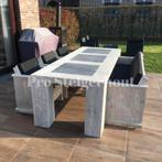 Steigerhout Tuinset Tuintafel Tuinstoel Tuinbank Stoel Bank, Tuin en Terras, Tuinsets en Loungesets, Nieuw, Tuinset, Ophalen of Verzenden