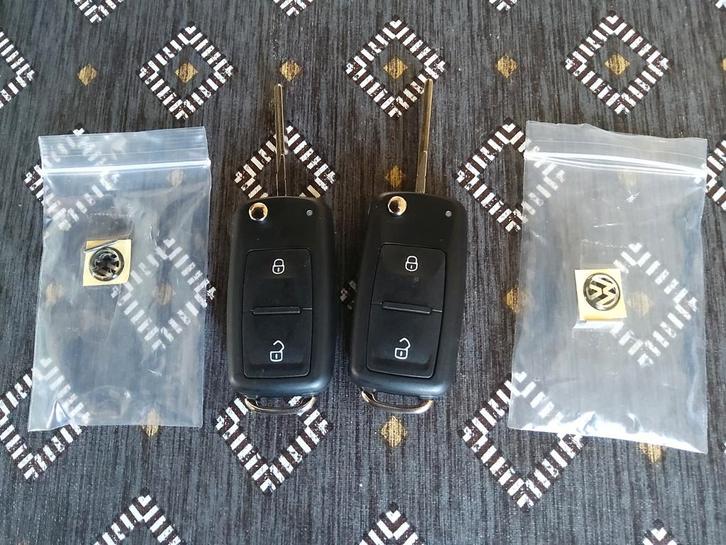 2 nieuwe Volkswagen sleutel behuizingen., Sieraden, Tassen en Uiterlijk, Piercings, Nieuw, Ophalen of Verzenden