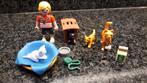 Playmobil City Life 5535 - poezenfamilie met mand, Ophalen of Verzenden, Zo goed als nieuw, Complete set