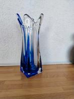 Blauwe Murano glazen vaas, Ophalen
