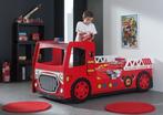 Fire Truck brandweerbed - 90x200 - Rood, Kinderen en Baby's, Kinderkamer | Bedden, Niet ingevuld, Niet ingevuld, Nieuw, Ophalen of Verzenden