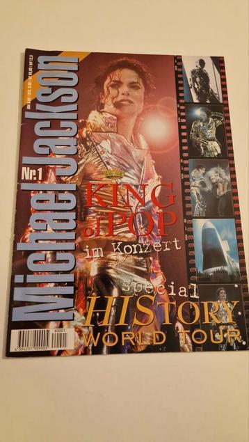 Michael Jackson Magazine - History Tour beschikbaar voor biedingen