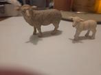 Schleich schaapjes, Verzamelen, Dierenverzamelingen, Ophalen of Verzenden, Zo goed als nieuw, Paard, Beeldje of Figuurtje
