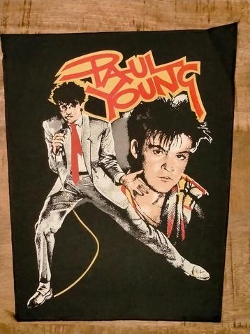 Paul Young pop rock vintage artiest backpatch kleding patch beschikbaar voor biedingen