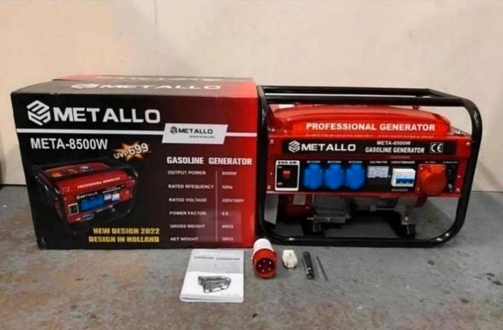 Nieuwe Metallo META Generator aggregaten Noodpakket!!, Doe-het-zelf en Verbouw, Compressors, Nieuw, Minder dan 25 liter, Minder dan 200 liter/min