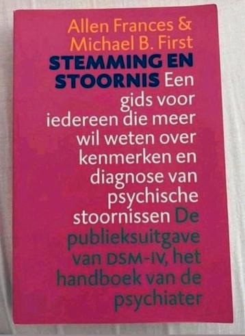 Stemming en Stoornis - Allen Frances & Michael B. First zgan beschikbaar voor biedingen