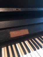 Oude Piano, Muziek en Instrumenten, Ophalen, Gebruikt, Zwart, Piano
