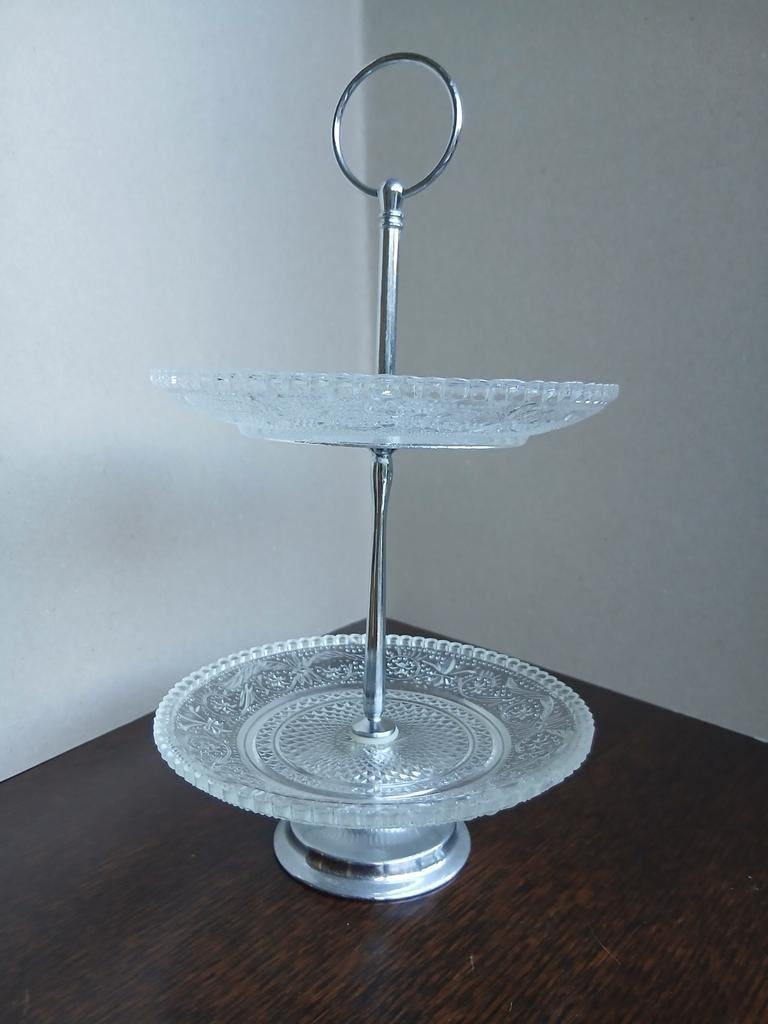 Etage Schaal presenteerschaal etagerie, Ophalen of Verzenden, Zo goed als nieuw