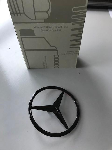 mercedes achterklep ster zwart A-klasse E-klasse GLC C-klase, Auto diversen, Tuning en Styling, Ophalen of Verzenden