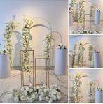 Backdrop bloemenbogen te huur., Hobby en Vrije tijd, Ophalen of Verzenden, Nieuw, Geboorte of Huwelijk