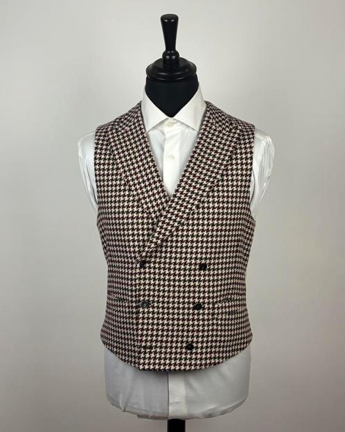 Suitsupply waistcoat 50, Kleding | Heren, Kostuums en Colberts, Zo goed als nieuw, Maat 48/50 (M), Rood, Ophalen of Verzenden