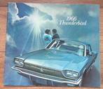 1966 Ford Thunderbird Brochure Zeldzaam Top Conditie, Ophalen, Zo goed als nieuw, Ford