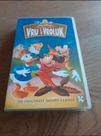 Disney Classic Vrij en Vrolijk videoband., Alle leeftijden, Ophalen of Verzenden, Gebruikt, Tekenfilms en Animatie