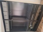 Ikea pax kast zwartbruin 200x236x50, Huis en Inrichting, Kasten | Kledingkasten, Ophalen, Gebruikt, 200 cm of meer, Glas