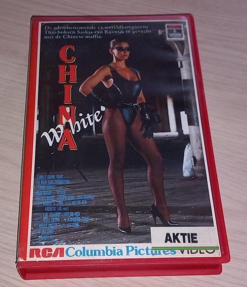China White!! VHS!!, Cd's en Dvd's, VHS | Film, Gebruikt, Actie en Avontuur, Vanaf 16 jaar, Verzenden