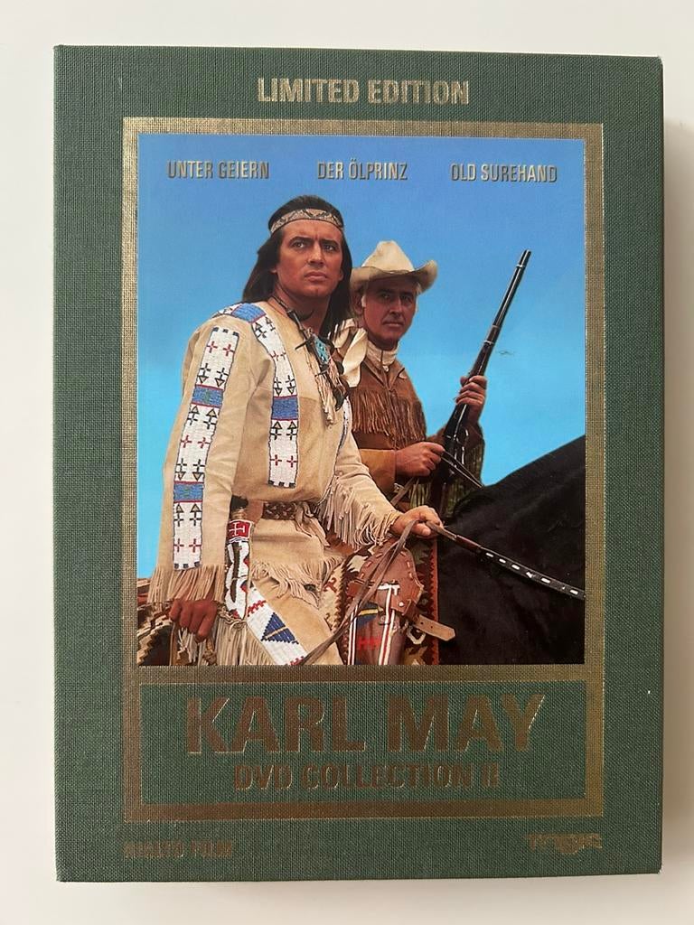 —Karl May DVD Collection II -Limited Edition-, Vanaf 12 jaar, Ophalen of Verzenden, Zo goed als nieuw, Boxset