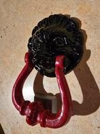 Antieke Deurklopper Leeuwenkop, Ophalen of Verzenden, Gebruikt