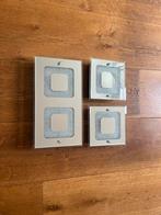 Planfoniere en 2 wandspots spegel/glas /led, Ophalen of Verzenden, Zo goed als nieuw, Glas