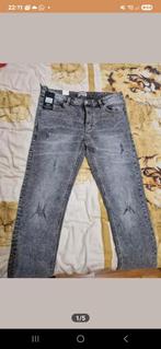 Denim heren jeans, Ophalen of Verzenden, Nieuw, Blauw