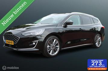 Ford Focus Wagon 1.0 EcoBoost 125 PK Vignale, Leer, Stoel-st beschikbaar voor biedingen