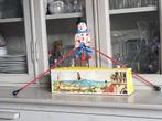 Clown- circus clown op fiets ., Antiek en Kunst, Ophalen of Verzenden
