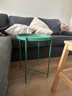 Groen bijzettafeltje, 45 tot 60 cm, Minder dan 55 cm, Gebruikt, Metaal of Aluminium