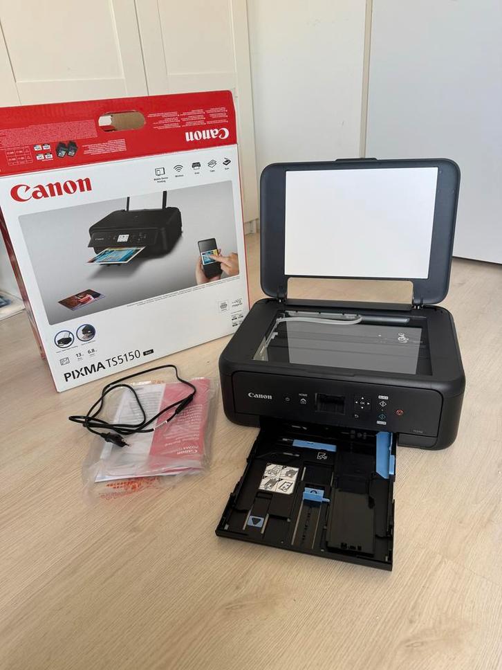 Canon Pixma TS5150 - Zo Goed Als Nieuw!, Computers en Software, Printers, Zo goed als nieuw, All-in-one, Inkjetprinter, Kleur printen