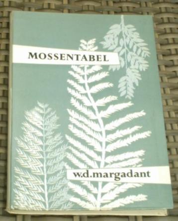 Mossentabel. Determineertabel.  W.D. Margadant beschikbaar voor biedingen
