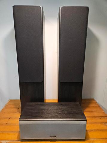 Tannoy Fusion 3 Speaker Set + mxC Dark Oak. beschikbaar voor biedingen