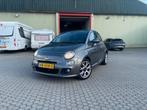 Fiat 500 0.9 Twinair 2015 grijs, Voorwielaandrijving, Zwart, Leder en Stof, 905 kg