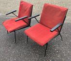 2 Wim Rietveld oase stoelen Ahrend de Cirkel, Ophalen, Gebruikt, Metaal, Twee