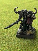 2 Choas Warriors te voet - Warhammer Fantasy - AoS - Metal, Gebruikt, Figuurtje(s), Warhammer, Ophalen of Verzenden