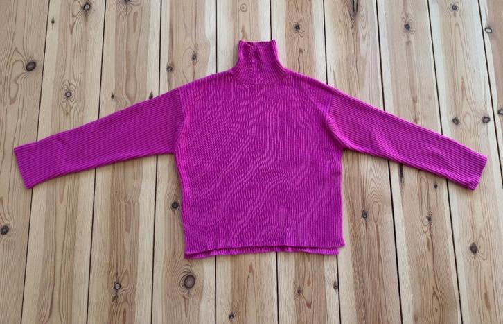 Minimum - Trui / Coltrui - Roze Wol - Maat XS (maat 34), Kleding | Dames, Truien en Vesten, Zo goed als nieuw, Maat 34 (XS) of kleiner