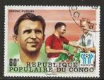 Congo 12, voetballer, Postzegels en Munten, Postzegels | Afrika, Overige landen, Verzenden, Gestempeld
