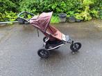 Bruine wandelwagen met toebehoren, Kinderen en Baby's, Kinderwagens en Combinaties, Gebruikt, Luchtbanden, Combiwagen, Ophalen